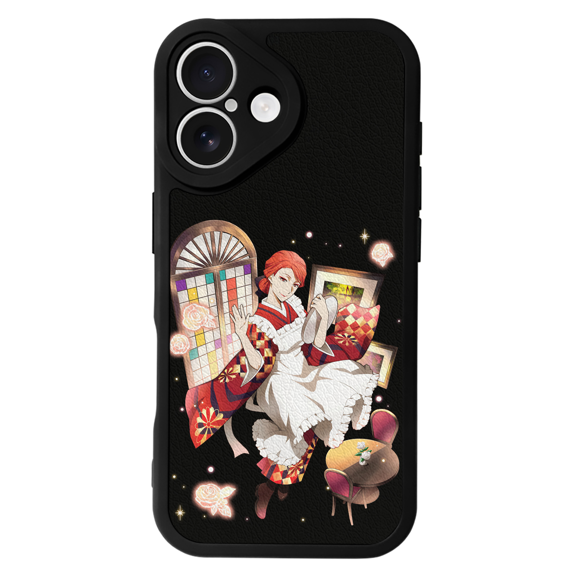 （画像用） 文豪ストレイドッグス Bungo Stray Dogs 【iPhone 16シリーズ対応】シリコンスマホケース（レザー調） 材質：シリコン